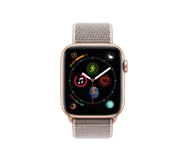 Apple Watch 4 44/Gold Aluminium/Pink Sport Lo GPS - 449522 - zdjęcie 2