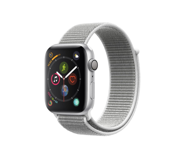 Apple Watch 4 44/Silver Aluminium/Seashell GPS - 448667 - zdjęcie
