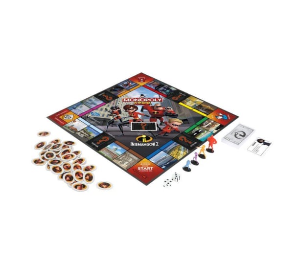 Hasbro Monopoly Junior Iniemamocni 2 - 450900 - zdjęcie 2