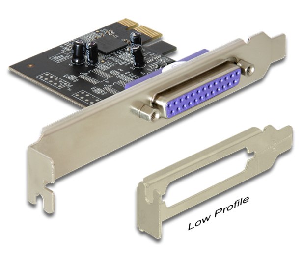 Delock Karta PCI Express->LPT(DB25) - 447650 - zdjęcie 4