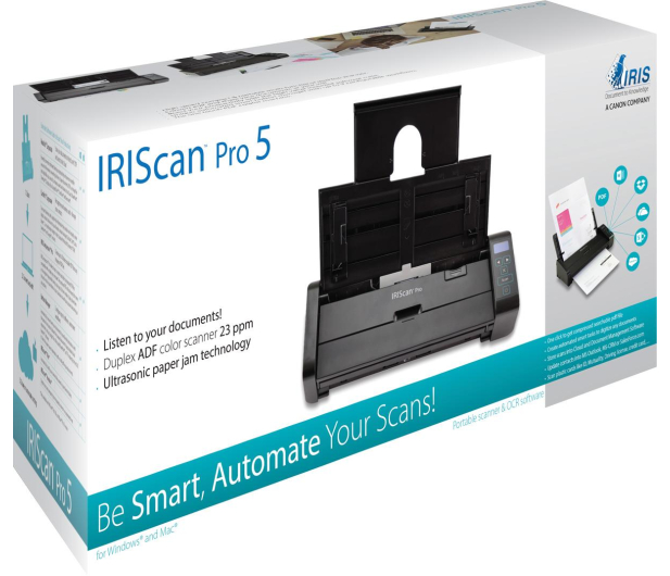 IRIS IRISCan PRO 5 czarny Ultrasonic - 447295 - zdjęcie 3