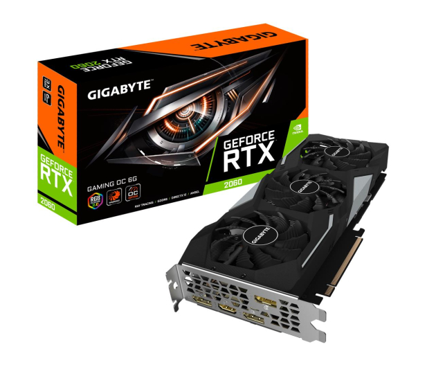 Gigabyte GeForce RTX 2060 GAMING OC 6GB GDDR6 - 471692 - zdjęcie