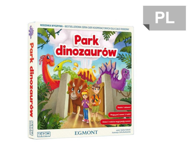 Egmont Rodzinka wygrywa Park Dinozaurów - 466043 - zdjęcie