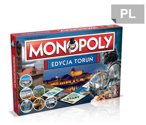Winning Moves Monopoly Toruń - 417672 - zdjęcie