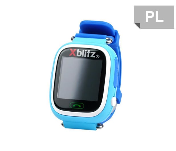Xblitz Zegarek Smartwatch Love Me GPS/SIM Niebieski - 412031 - zdjęcie