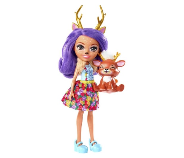 Mattel Enchantimals Lalka ze zwierzątkiem Danessa Deer - 476131 - zdjęcie