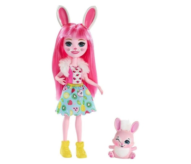 Mattel Enchantimals Lalka Zwierzątkiem Bree Bunny - 476132 - zdjęcie