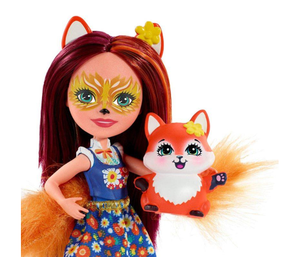 Mattel Enchantimals Lalka Zwierzątkiem Felicity Fox  - 476133 - zdjęcie 2