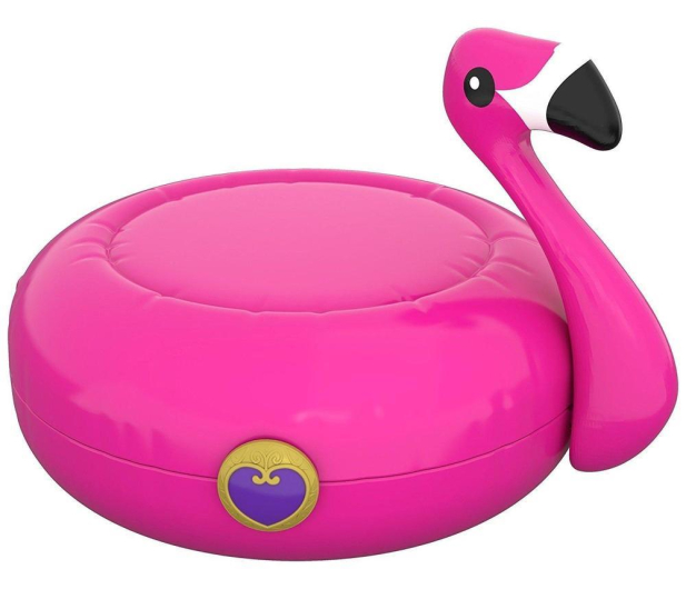 Mattel Polly Pocket Zestaw kompaktowy Flamingo - 476386 - zdjęcie 2