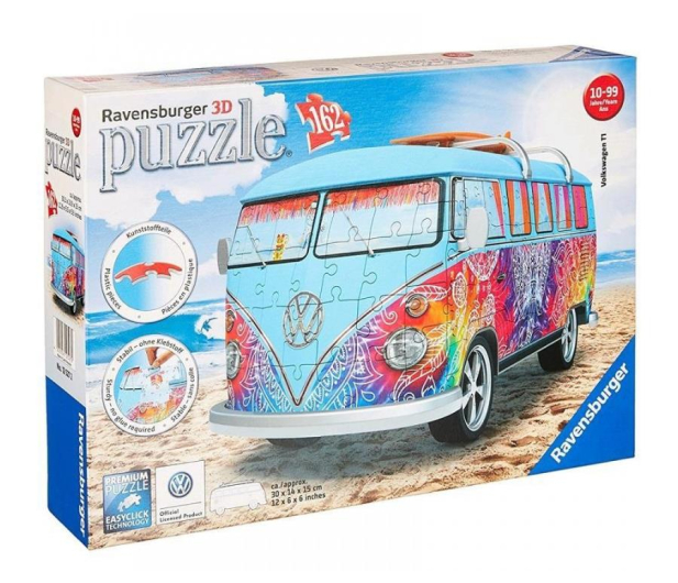 Ravensburger Puzzle 3D 162el VW Bus T1 Indian Summer - 413830 - zdjęcie