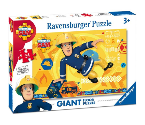 Ravensburger Strażak Sam Puzzle podłogowe 24 elementów - 403750 - zdjęcie