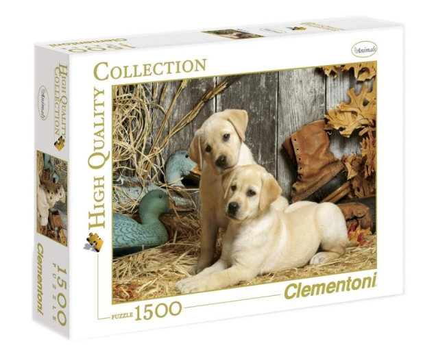 Clementoni Puzzle HQ  Hunting Dogs - 417248 - zdjęcie