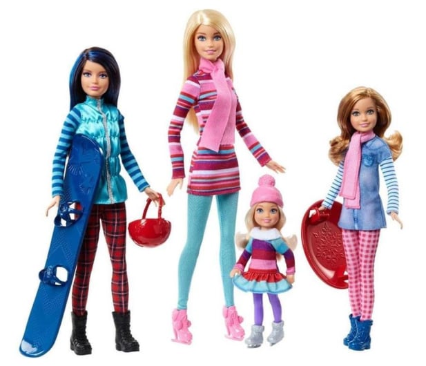 Barbie Siostry Zimowe lalki Zestaw prezentowy - 471303 - zdjęcie
