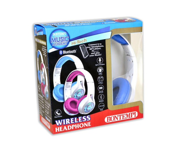 Bontempi Bezprzewodowe Słuchawki Bluetooth - 471438 - zdjęcie