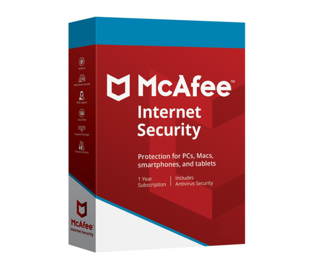 McAfee Internet Security 2018 BOX 1st. (12m.) - 444615 - zdjęcie