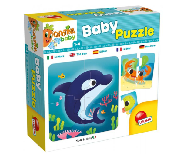 Lisciani Giochi Carotina Baby Puzzle Ocean - 471732 - zdjęcie