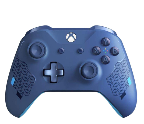 Microsoft Xbox One S Wireless Controller - Sport Blue - 518542 - zdjęcie