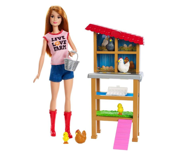 Barbie Kariera Farmerka z kurczętami - 519524 - zdjęcie