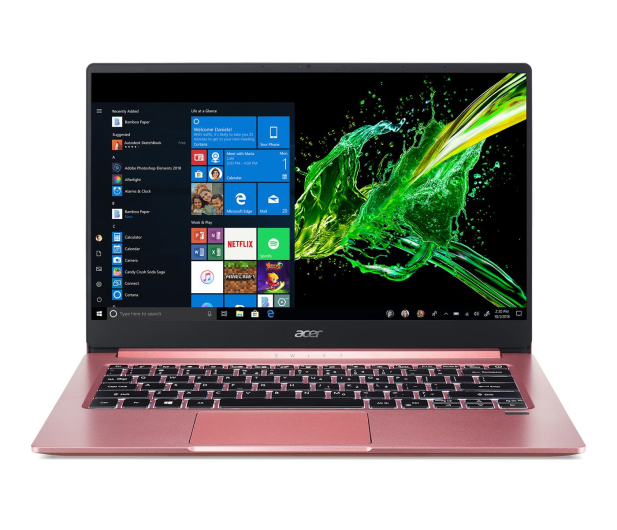 Acer Swift 3 i5-1035G1/8GB/1TB/W10 MX250 IPS Różowy - 522552 - zdjęcie 2