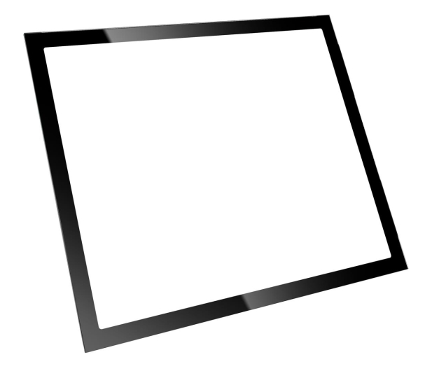 Fractal Design Panel Define R6 hartowane szkło Light Black - 521077 - zdjęcie