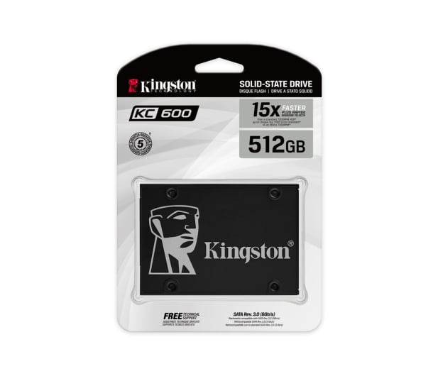 Kingston 512GB 2,5" SATA SSD KC600 - 523931 - zdjęcie 4