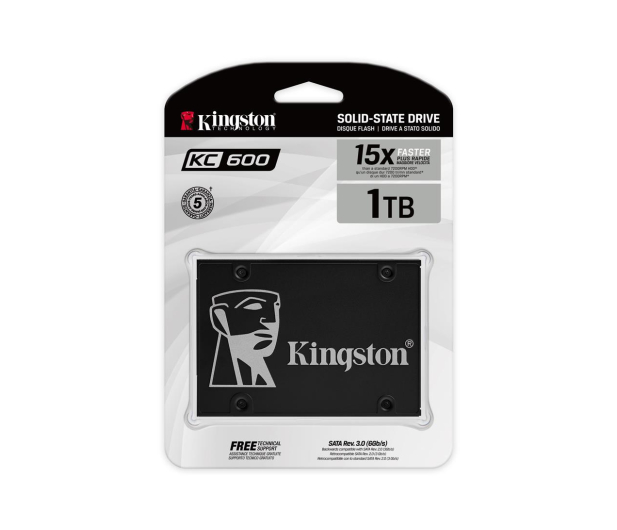 Kingston 1TB 2,5" SATA SSD KC600 - 523933 - zdjęcie 4