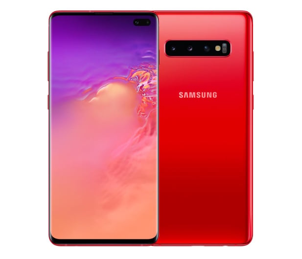 Samsung Galaxy S10+ G975F Cardinal Red - 524667 - zdjęcie