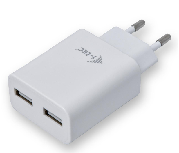 i-tec USB Power Charger 2x 2.4A Ładowarka sieciowa - Biały - 518545 - zdjęcie