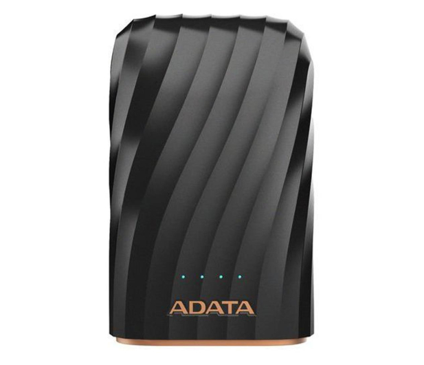 ADATA Power Bank AP10050C 10000mAh, USB-C, 2.4A (czarny) - 518797 - zdjęcie