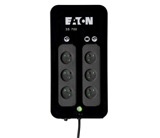 EATON 3S (700VA/420W 6xFR, RJ-45, USB) - 452322 - zdjęcie 2