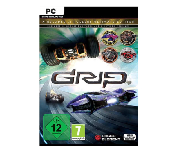 PC GRIP: Combat Racing - Rollers vs AirBlades U. Ed. - 527442 - zdjęcie