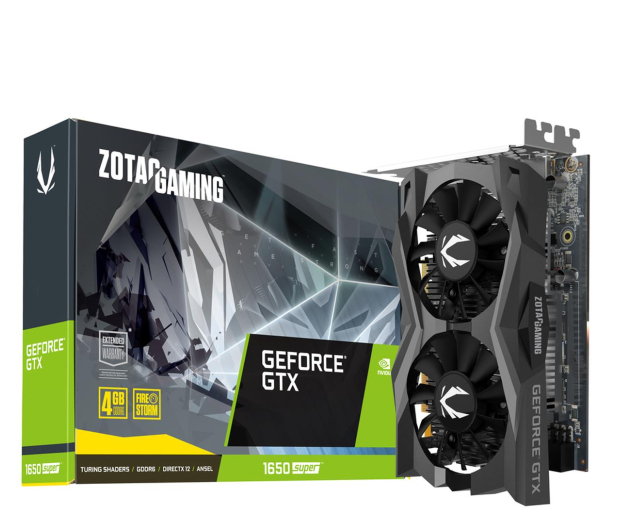 Zotac GeForce GTX 1650 SUPER Gaming Twin Fan 4GB GDDR6 - 528499 - zdjęcie