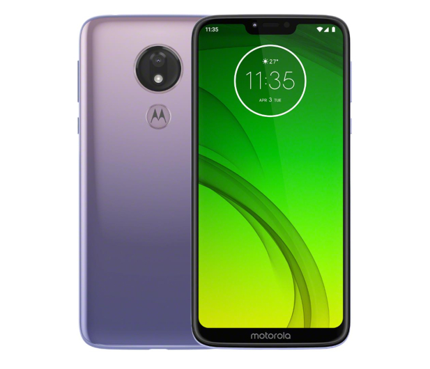 Motorola Moto G7 Power 4/64GB Dual SIM fioletowy + etui - 520443 - zdjęcie