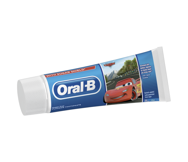 Oral-B D12 Kids Cars + Pasta + Książka + Maskotka Kubuś - 532668 - zdjęcie 4