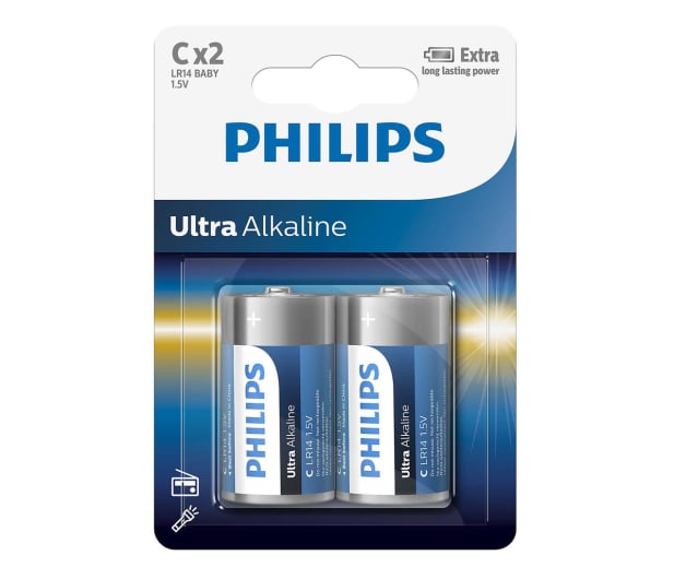 Philips Ultra Alkaline C (2szt) - 529285 - zdjęcie