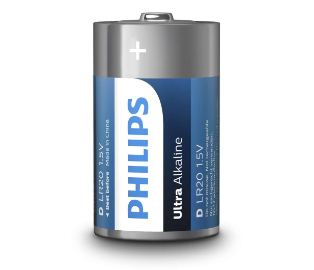 Philips Ultra Alkaline D (2szt) - 529286 - zdjęcie 2