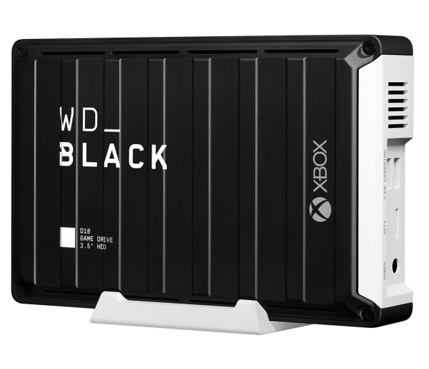 WD Black D10 Game Drive 12TB HDD Xbox USB 3.2 Gen. 1 Czarny - 530322 - zdjęcie 3