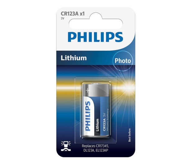 Philips Lithium photo CR123A (1szt) - 529293 - zdjęcie