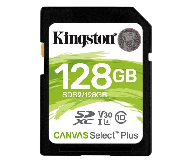 Kingston 128GB Canvas Select Plus odczyt 100MB/s - 529852 - zdjęcie