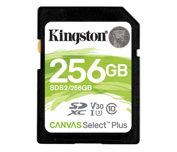 Kingston 256GB Canvas Select Plus odczyt 100MB/s - 529854 - zdjęcie 1