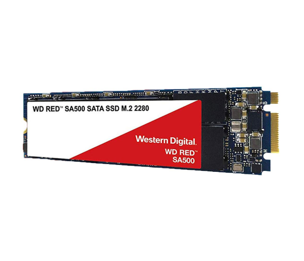 WD 500GB M.2 SATA SSD Red SA500 - 525241 - zdjęcie 2