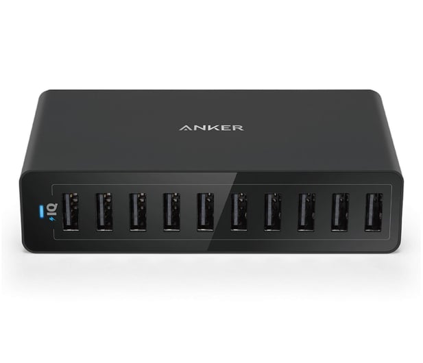 Anker PowerPort 10 - 10x USB (do 60W, 5v, 2.4A) - 525765 - zdjęcie