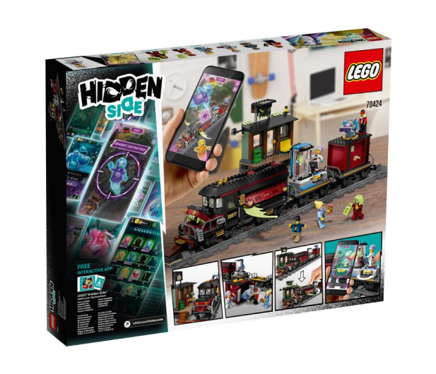 LEGO Hidden Side Ekspres widmo - 505555 - zdjęcie