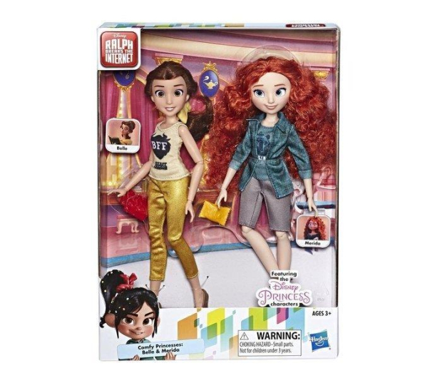 Hasbro Disney Princess Ralph Demolka Bella i Merida - 535421 - zdjęcie 2