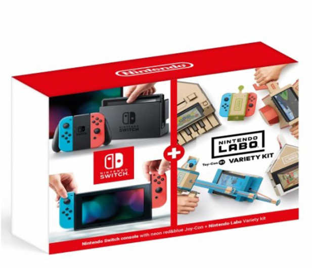 Nintendo Switch Joy-Con R/Blue + Labo Variety kit - 535192 - zdjęcie