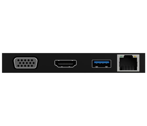 ICY BOX USB-C - HDMI, USB, VGA, RJ-45, PD - 535301 - zdjęcie 3