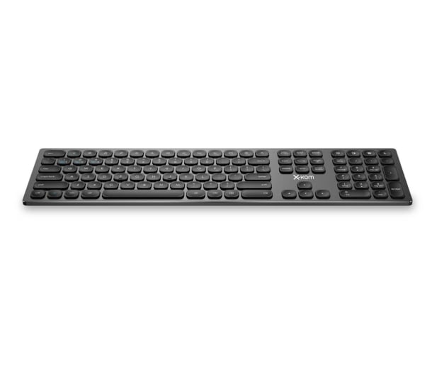 x-kom Aluminium Wireless Keyboard (Czarna) - 516247 - zdjęcie