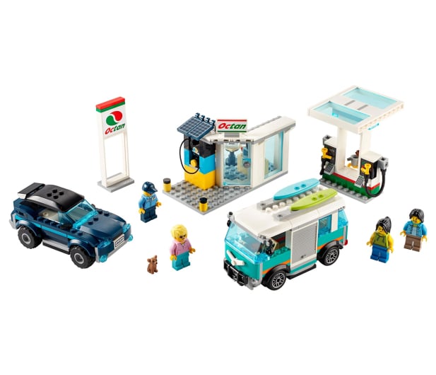 LEGO City Stacja benzynowa - 532603 - zdjęcie 2