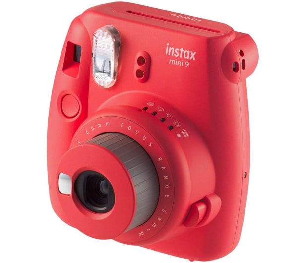 Fujifilm Instax Mini 9 czerwony wkład 2x10+Etui+Ramka - 529250 - zdjęcie 3