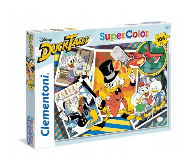 Clementoni Puzzle Disney 104 el. Duck Tales - 478581 - zdjęcie